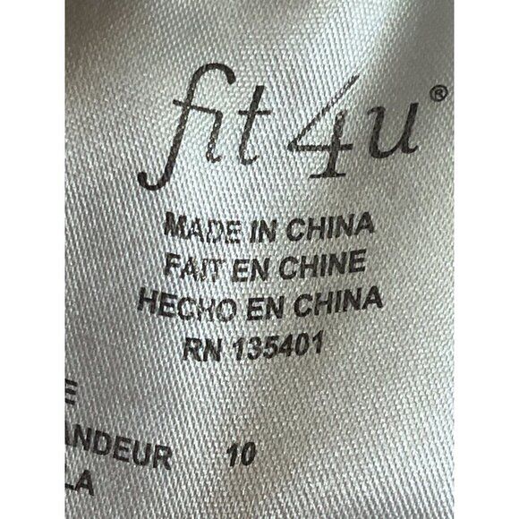 Fit 4 U Swim Women 10 Black 1 Piece Tiered Neutral Beach Travel Minimalist Retro - Picture 3 of 13